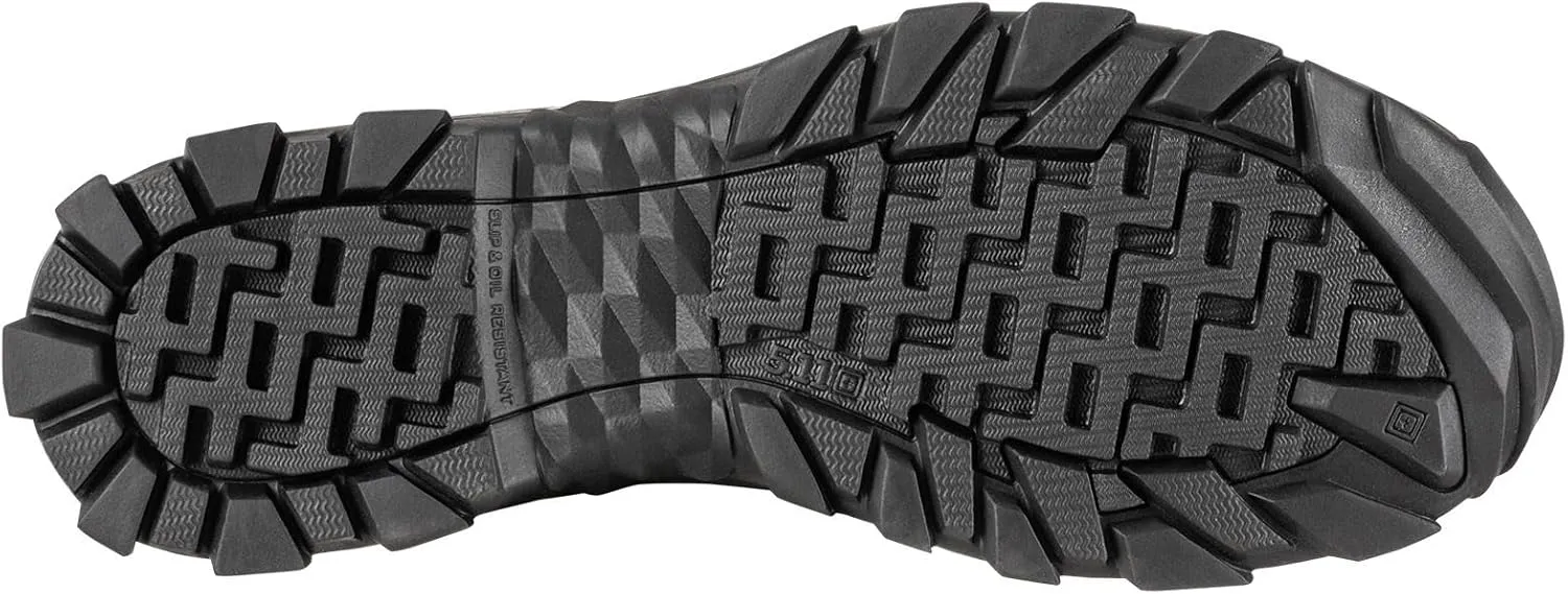 5.11 Tactical Fast-Tac Low Shoes - Durable Polishable Finish, Superior Grip - Professional Footwear for Law Enforcement and Military, Style 12467