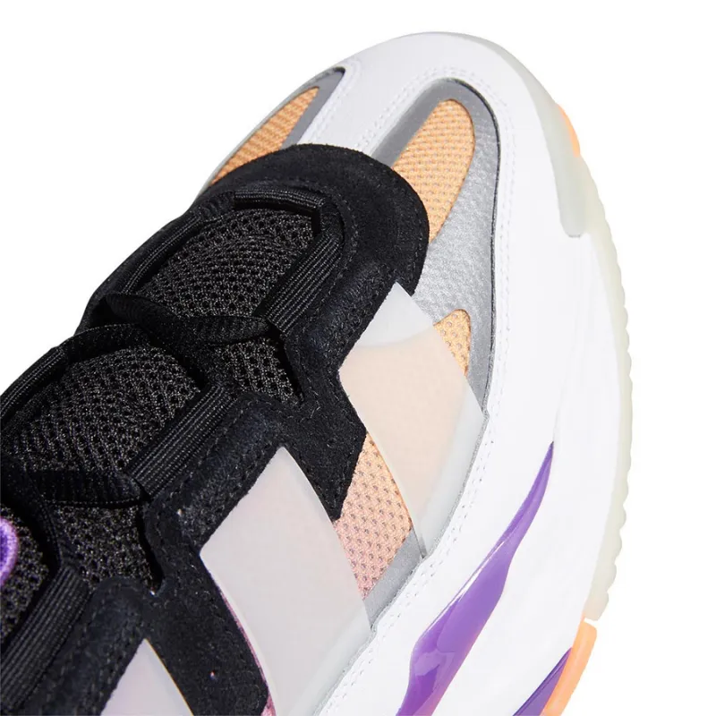 Adidas originals Niteball 1.0 Lifestyle sneakers, white/black/purple