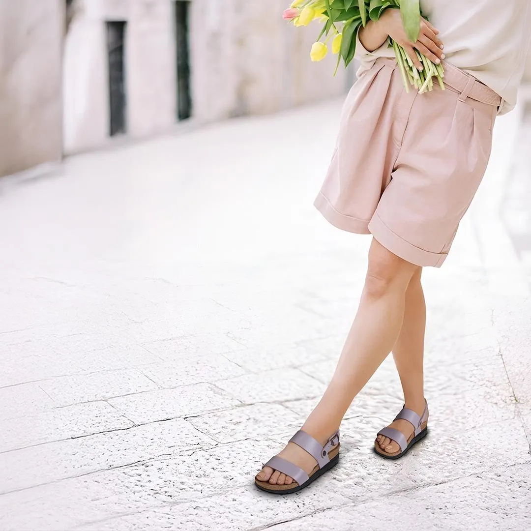 Aerothotic - Tori Casual Non-Slip Comfy Leather Platform Sandals