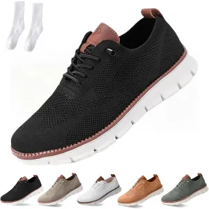 Auguscare Shoes Men, Breeze Shoes for Men, Mens Duddle Orthopedic Shoes with Adjustable Draw String
