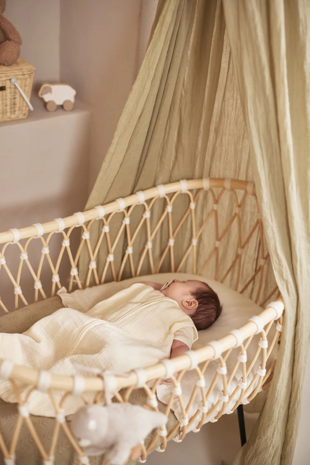 Baby Slaapzak Newborn Hydrofiel 60cm - Olive Green
