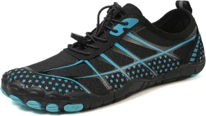 Barefoot Shoes Women Walking Arch Support Hiking Water Shoes with Arch Support for Women Walking with Wide Toe Box Zero Drop Trail Hiking Running Sneakers Breathable Lightweight Outdoor Footwear