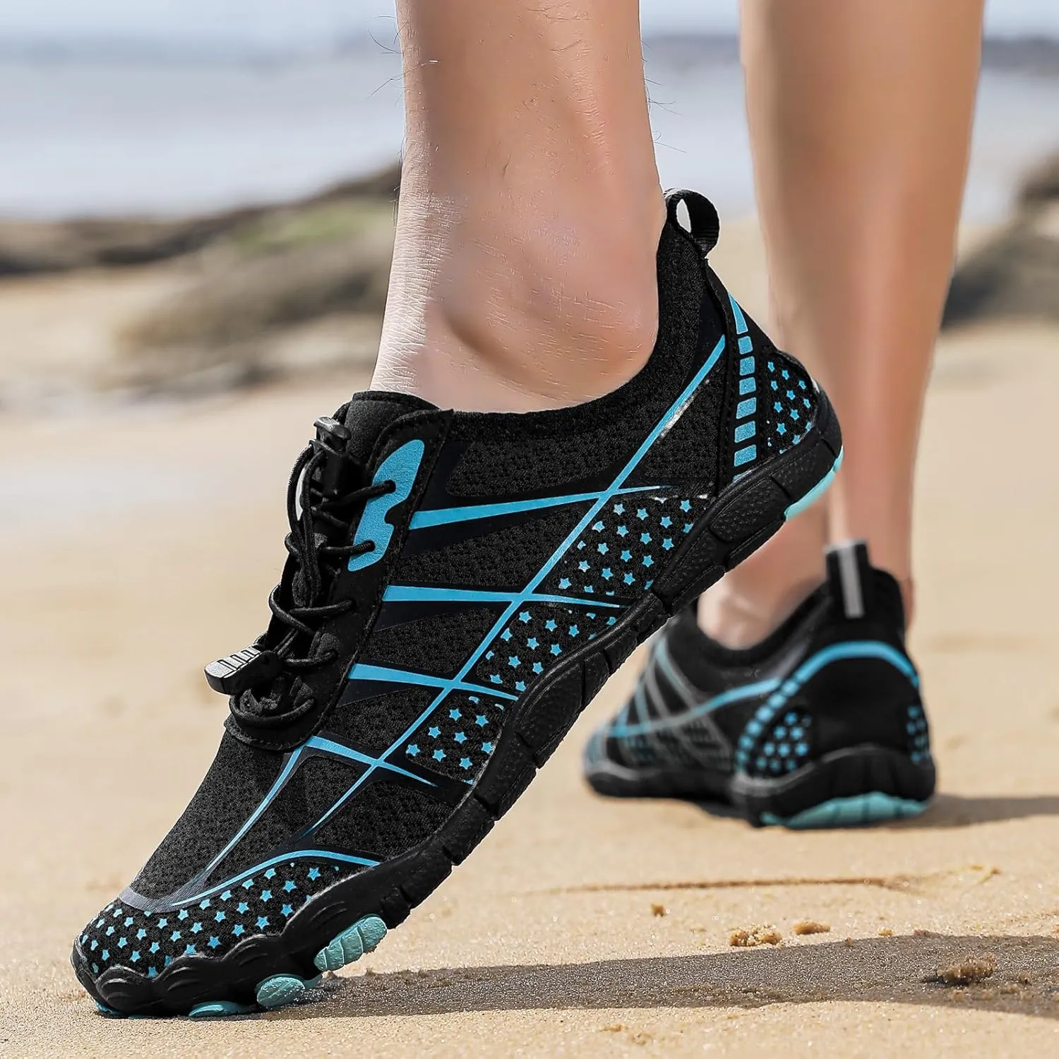 Barefoot Shoes Women Walking Arch Support Hiking Water Shoes with Arch Support for Women Walking with Wide Toe Box Zero Drop Trail Hiking Running Sneakers Breathable Lightweight Outdoor Footwear