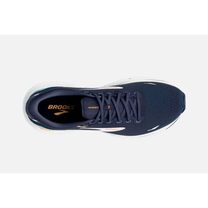 Brooks Mens 2E Ghost 15 Neutral Cushioned Shoe 2E Wide