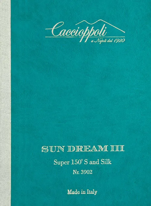 Caccioppoli Sun Dream Artado Blue WooL Silk Jacket