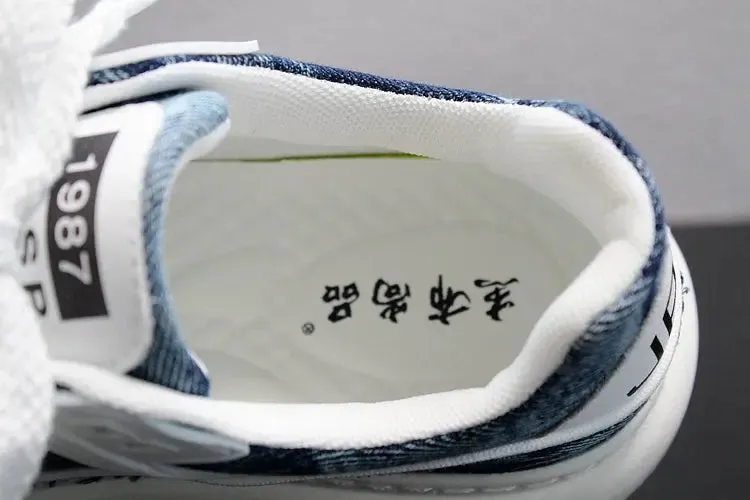 Casual Shoes Summer New Arrival Platform Men's Shoes Fashion Versatile Denim
