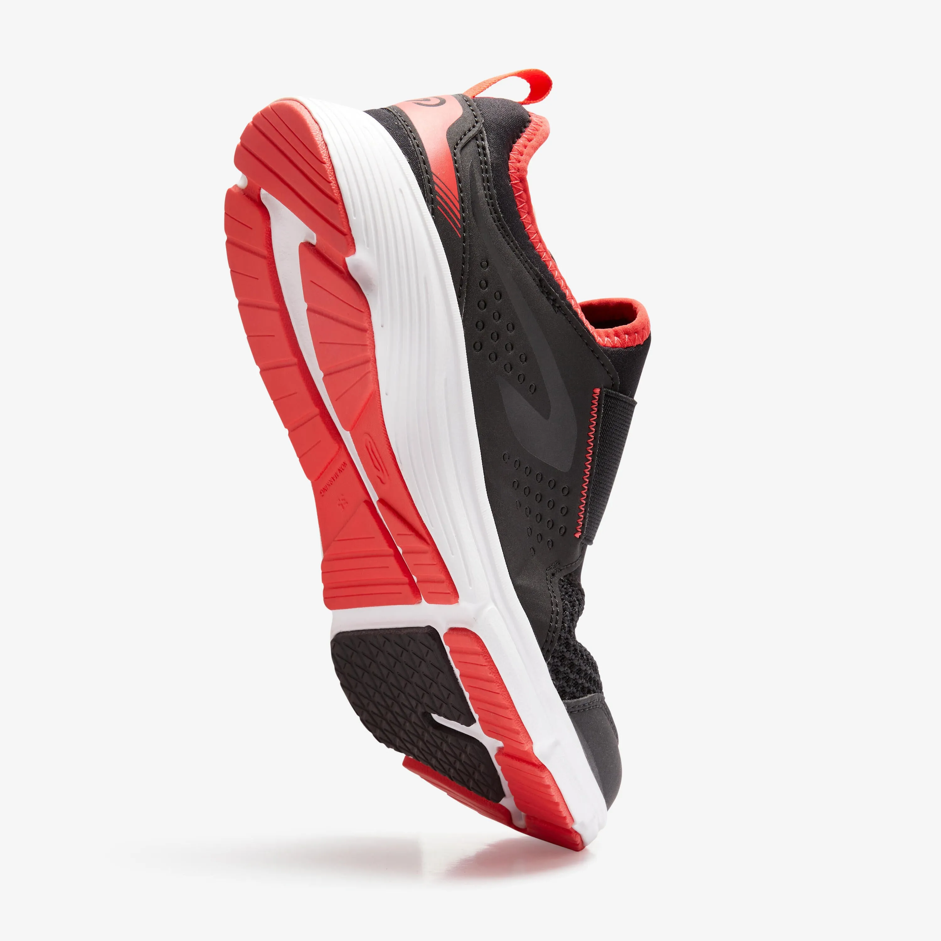 Children's sneakers - Run Support Easy black/red DECATHLON, black