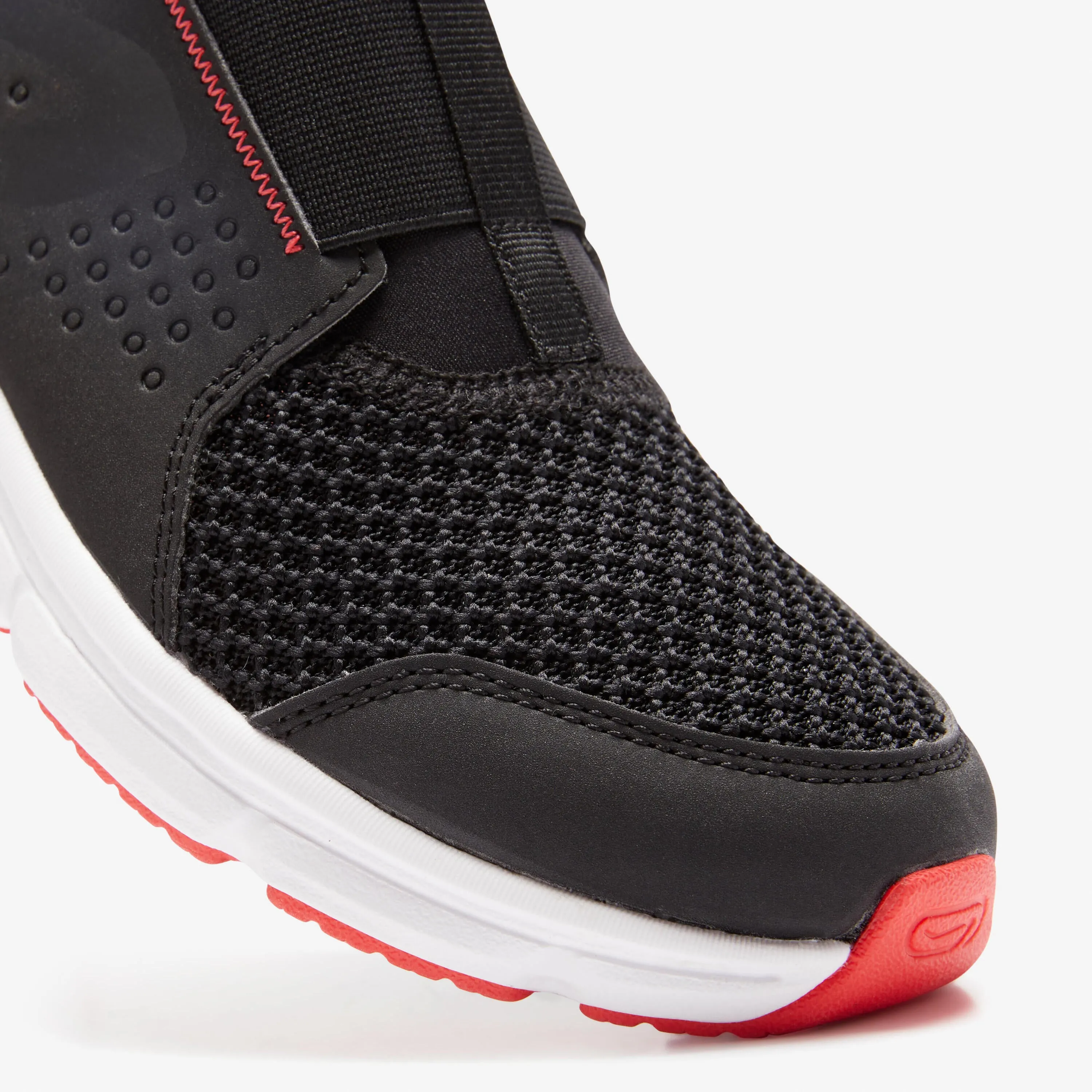 Children's sneakers - Run Support Easy black/red DECATHLON, black