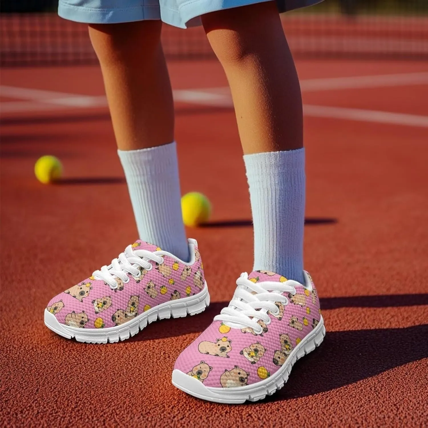 Christmas Shoes for Kids Running Sneakers Girls Tennis Shoes Boys Walking Shoes