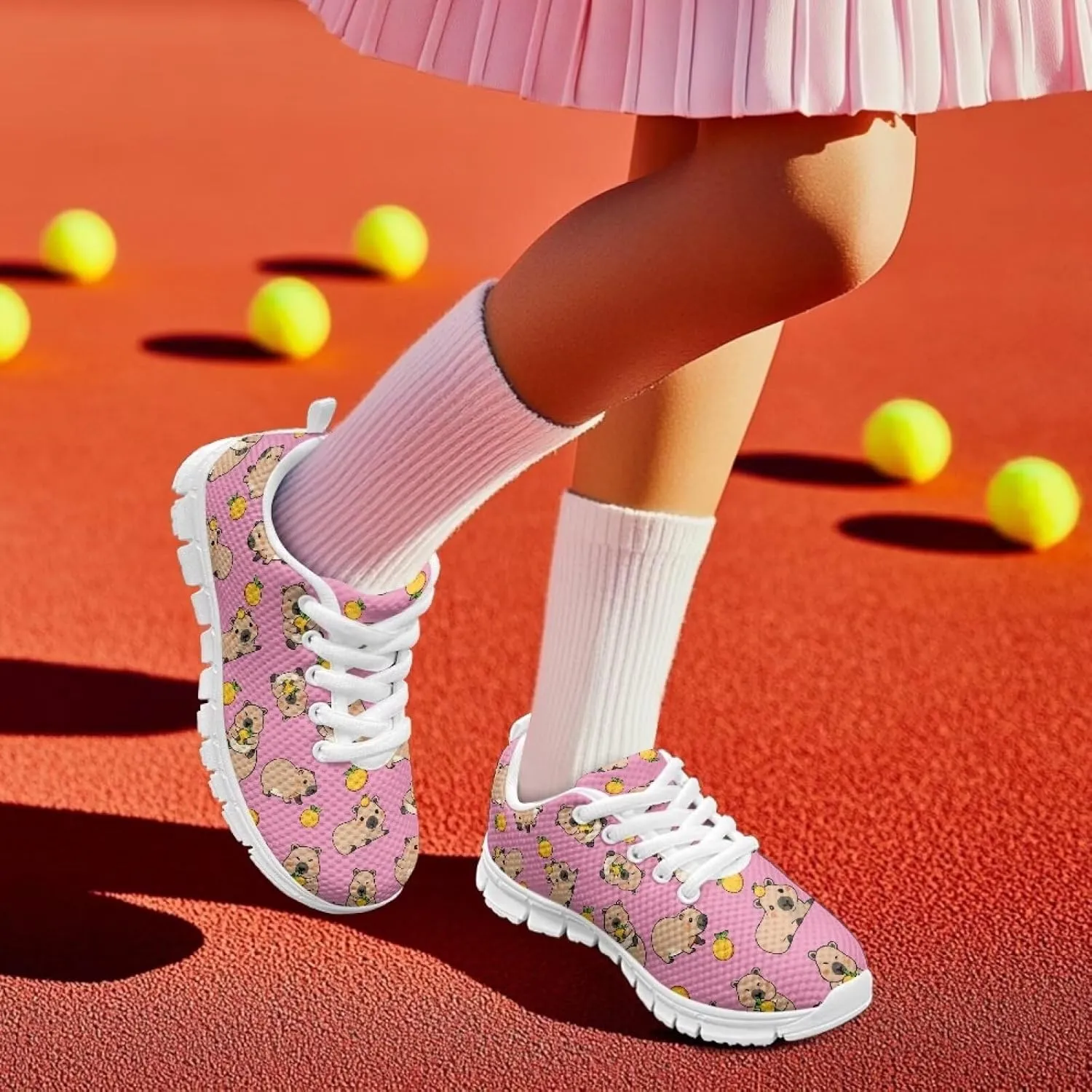 Christmas Shoes for Kids Running Sneakers Girls Tennis Shoes Boys Walking Shoes