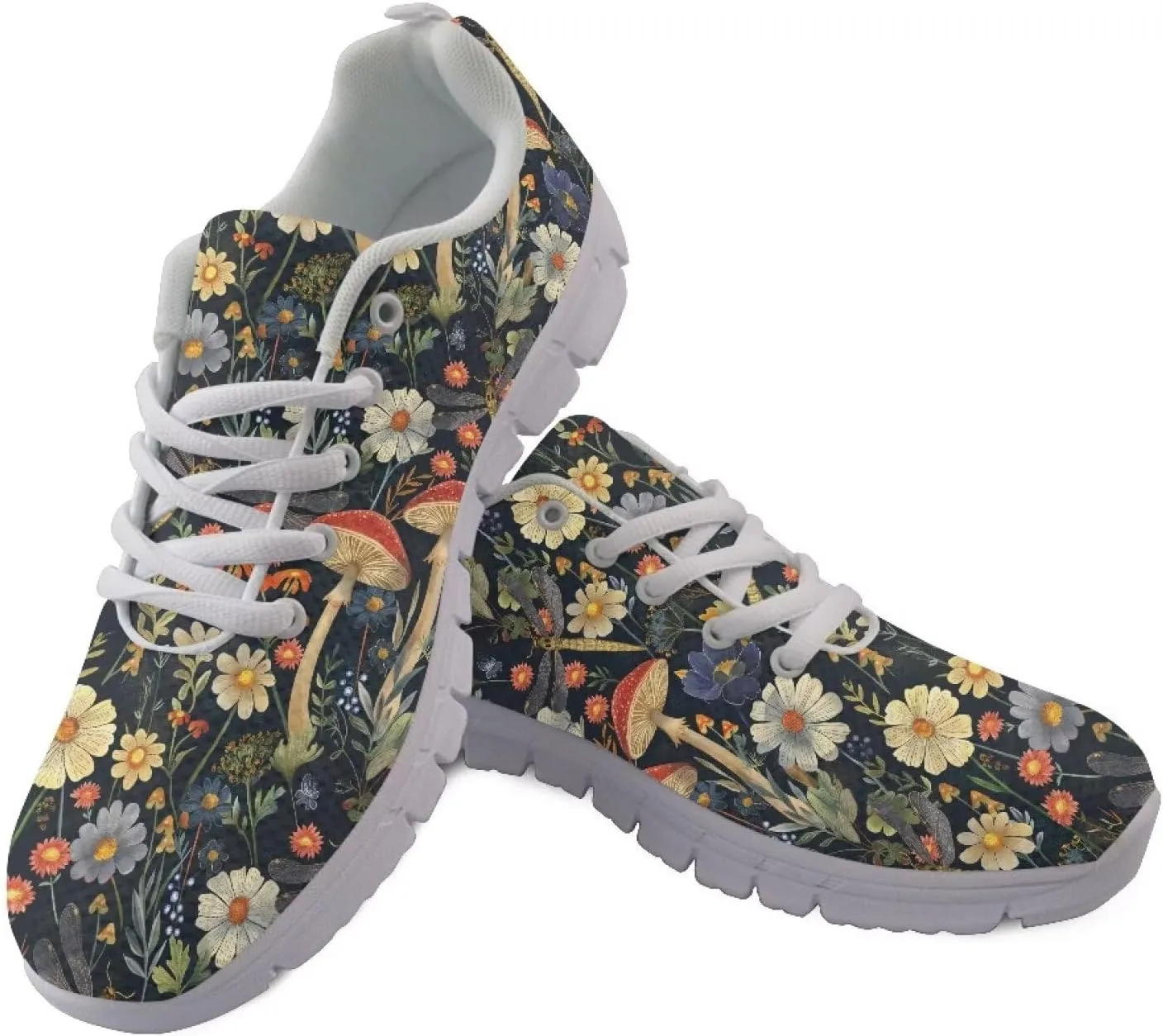 Comfortable Womens Running Shoes Fashion Sneakers Breathable Tennis Shoes