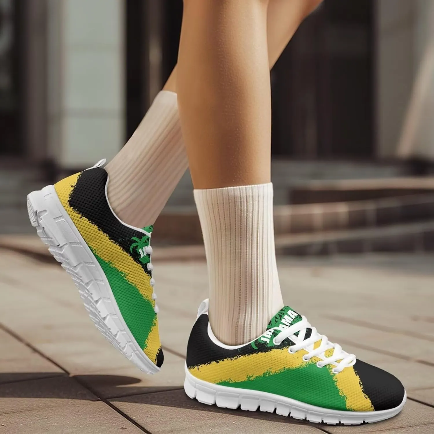 Comfortable Womens Running Shoes Fashion Sneakers Breathable Tennis Shoes
