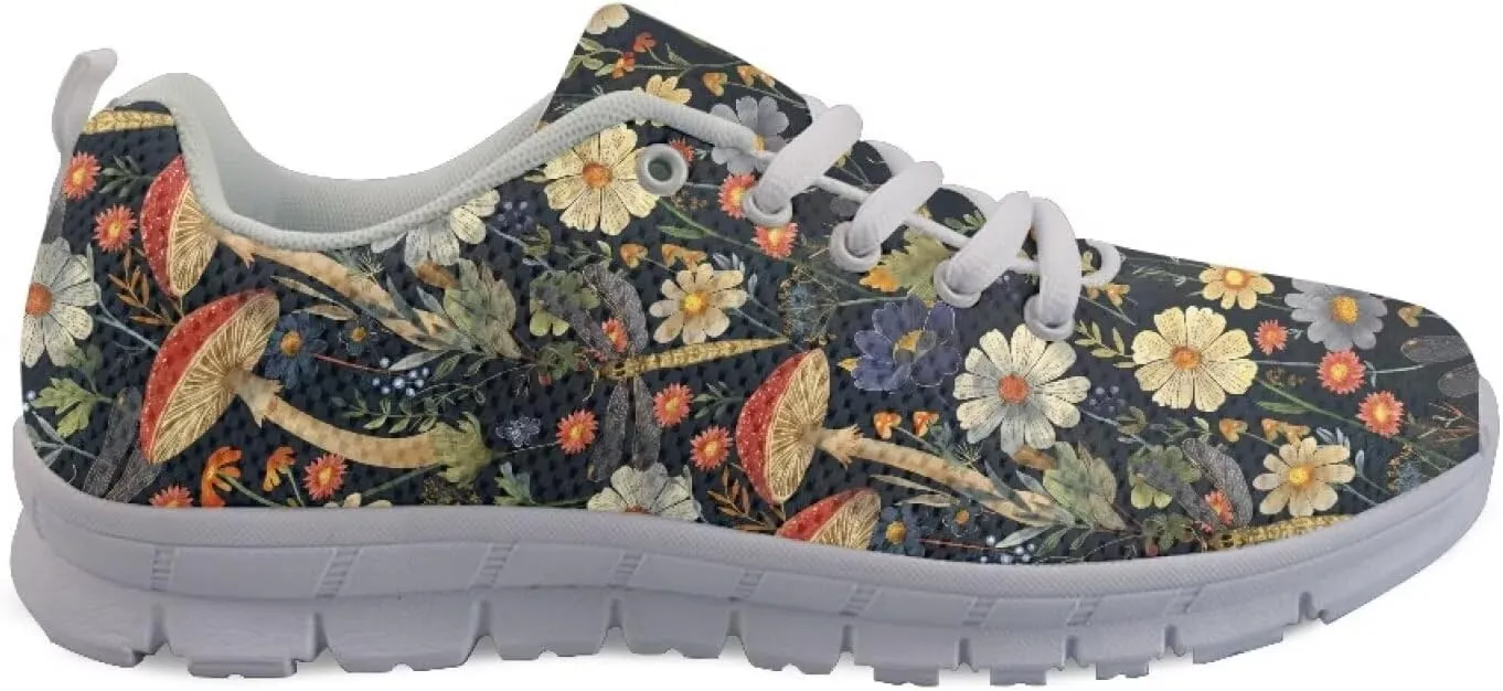 Comfortable Womens Running Shoes Fashion Sneakers Breathable Tennis Shoes