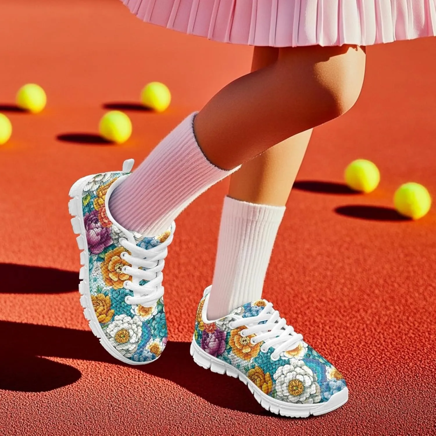Cumagical Kids Comfortable Easy On Breathable Lightweight Athletic Shoes for Boys Girls