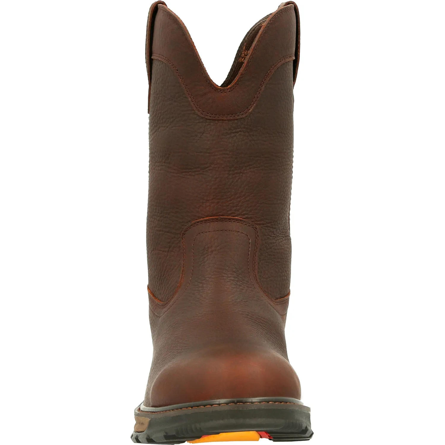 Durango Mens Maverick XP WP Soggy Brown Leather Work Boots