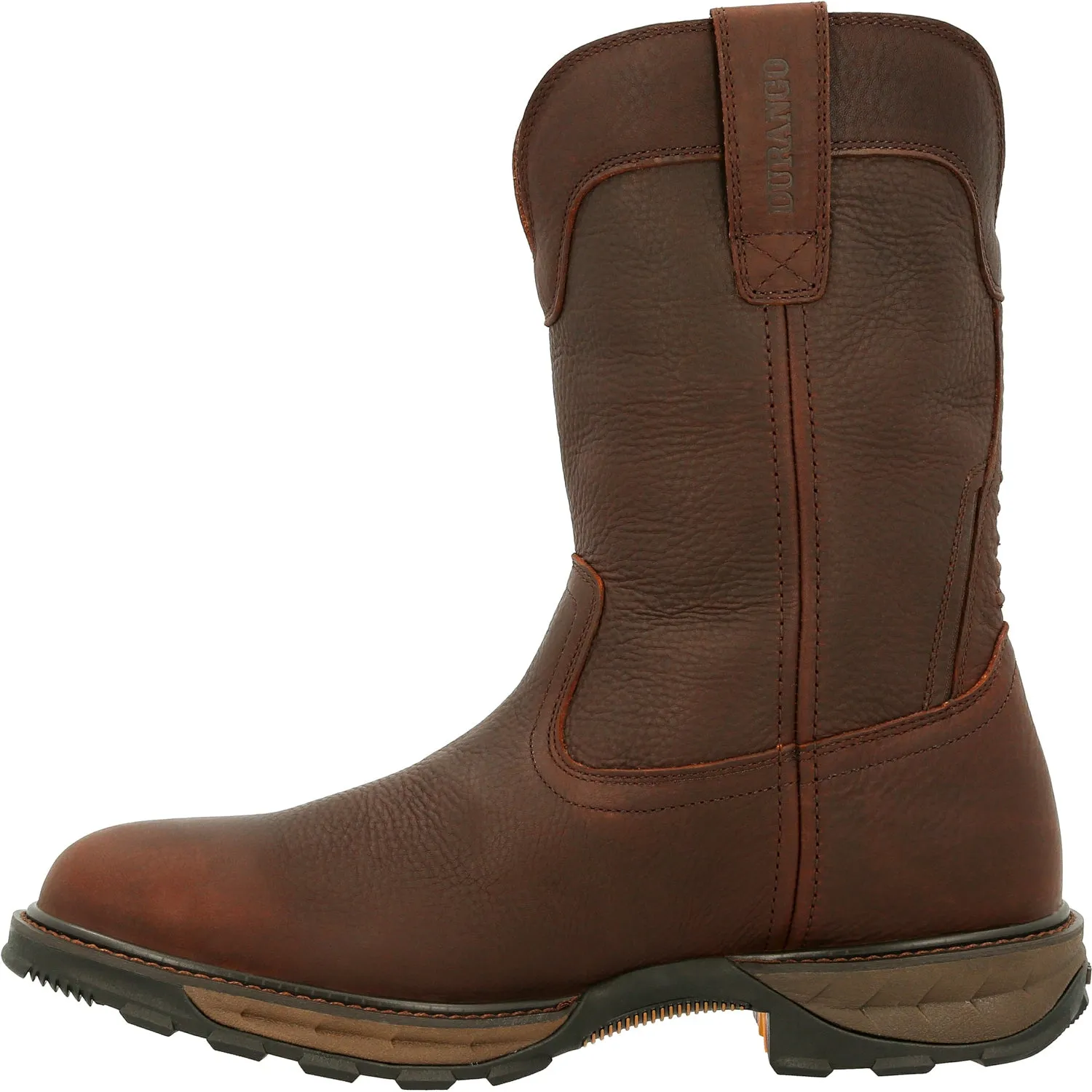 Durango Mens Maverick XP WP Soggy Brown Leather Work Boots