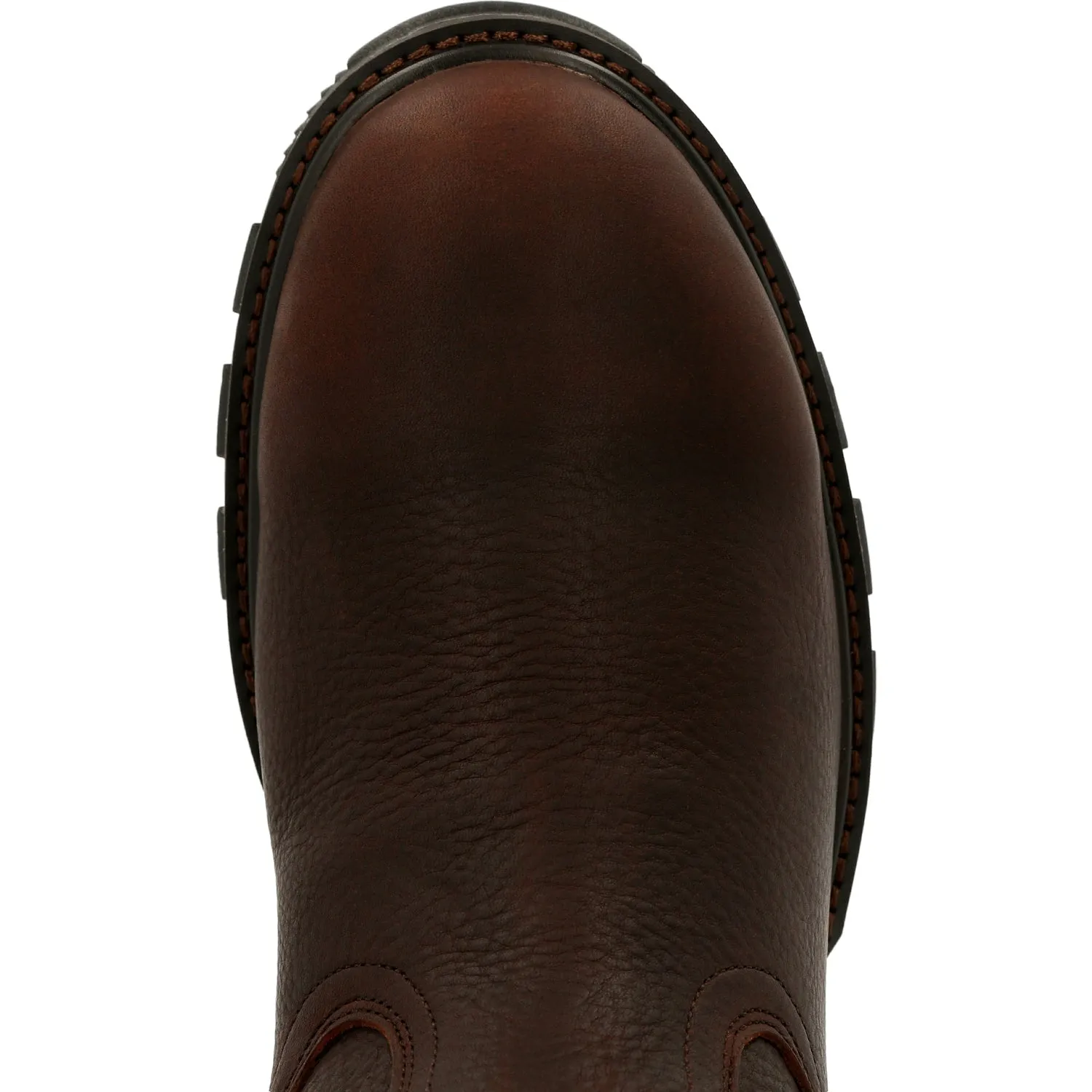 Durango Mens Maverick XP WP Soggy Brown Leather Work Boots