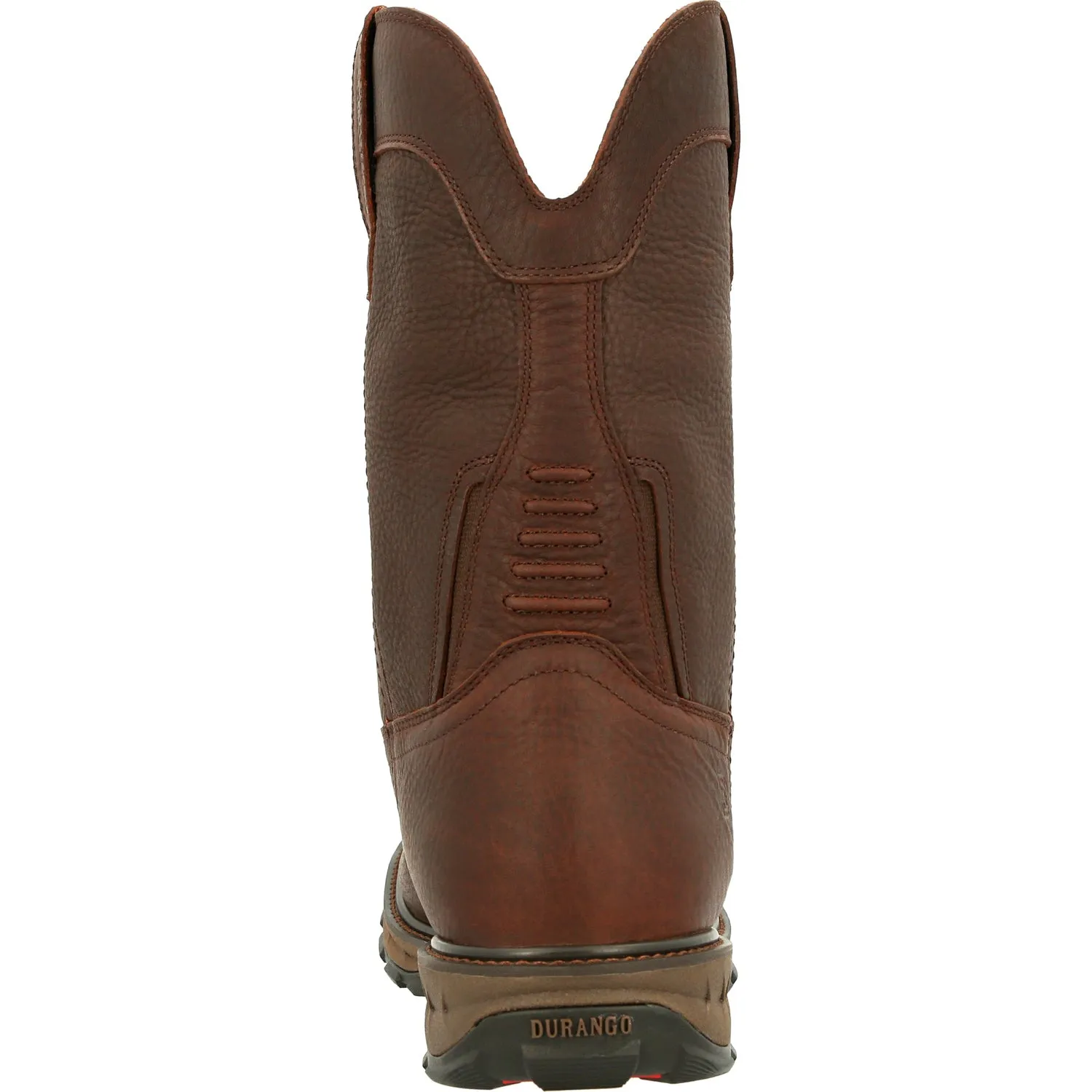 Durango Mens Maverick XP WP Soggy Brown Leather Work Boots