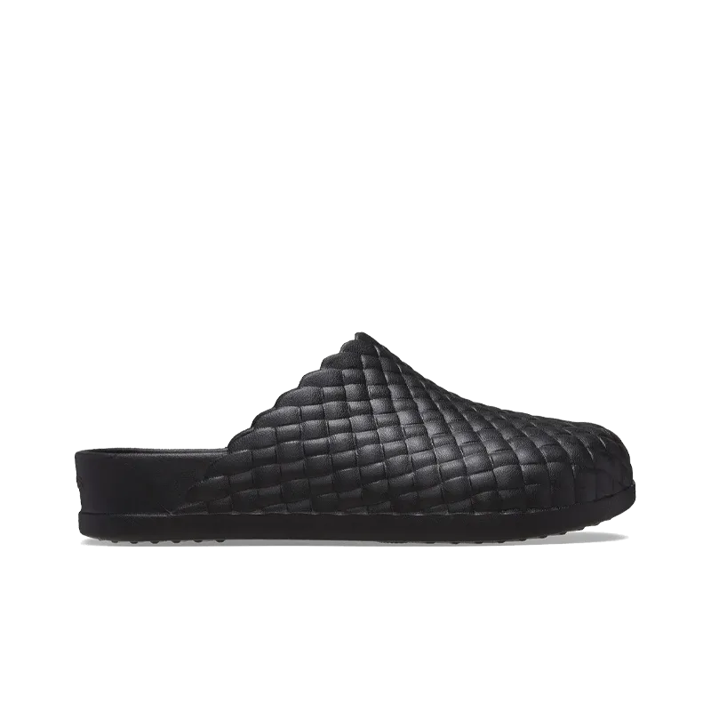 Dylan Woven Clog Black