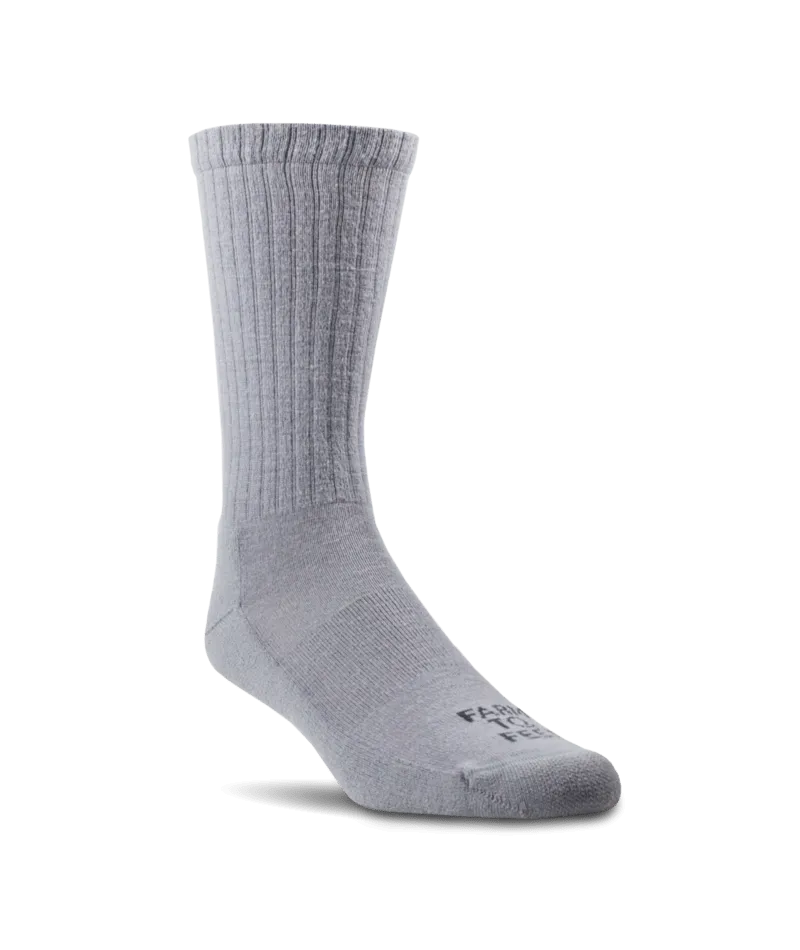 Farm to Feet Mount Airy Light Cushion Crew Everyday Socks