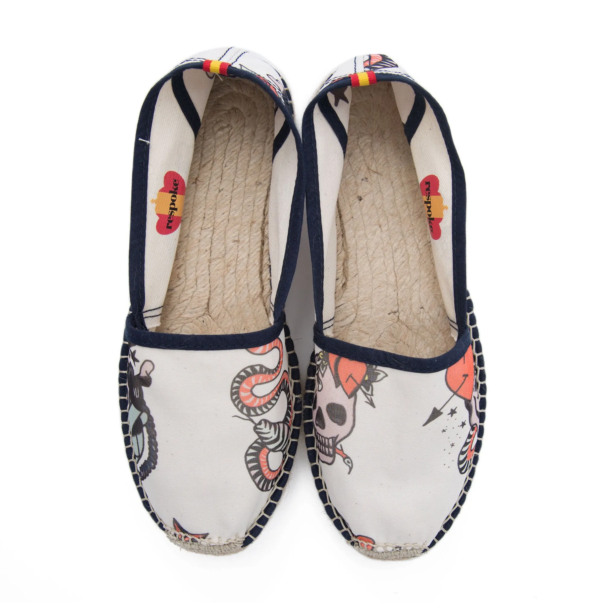 FERNANDA Cream Classic Espadrilles