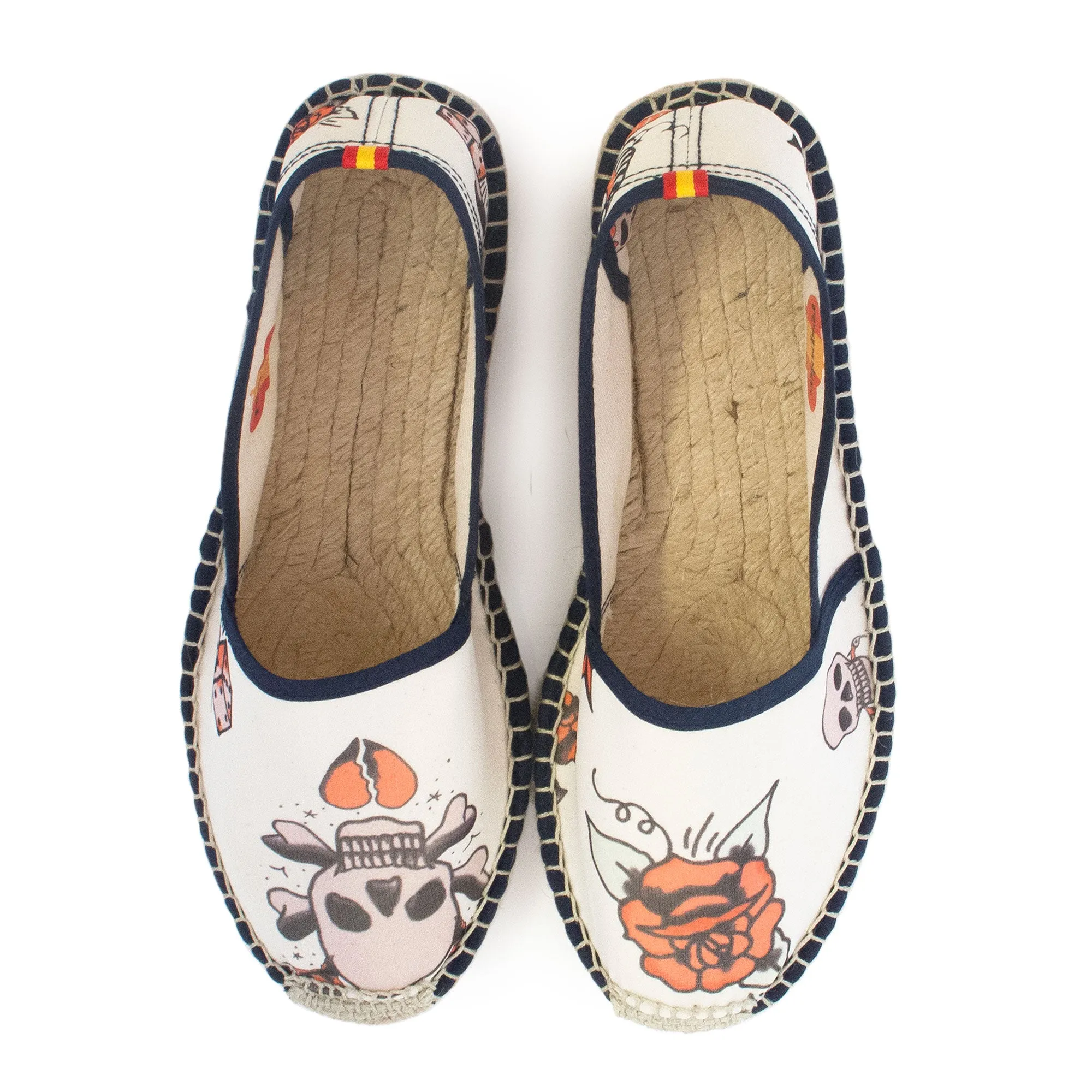 FERNANDA Cream Classic Espadrilles