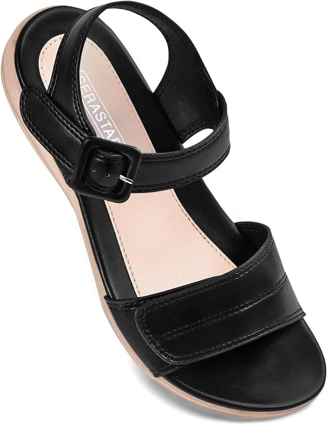 Flat Sandals for Women Dressy - Comfortable Walking Summer Womens Sandal