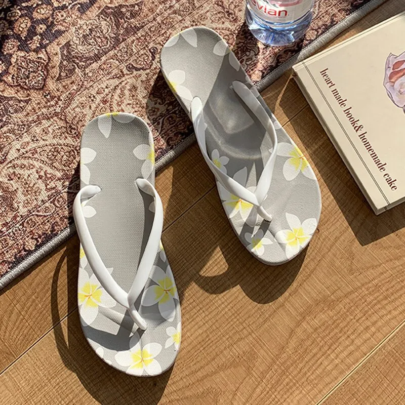 Fruit Print Design Most Comfortable Flip Flops