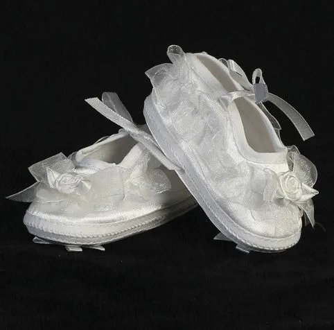 Girls Christening Booties (More Styles Available)