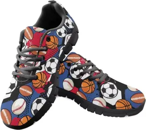 Gym Sports Athletic Trail Sneakers Comfort Go Easy Walking Lace-up Footwear