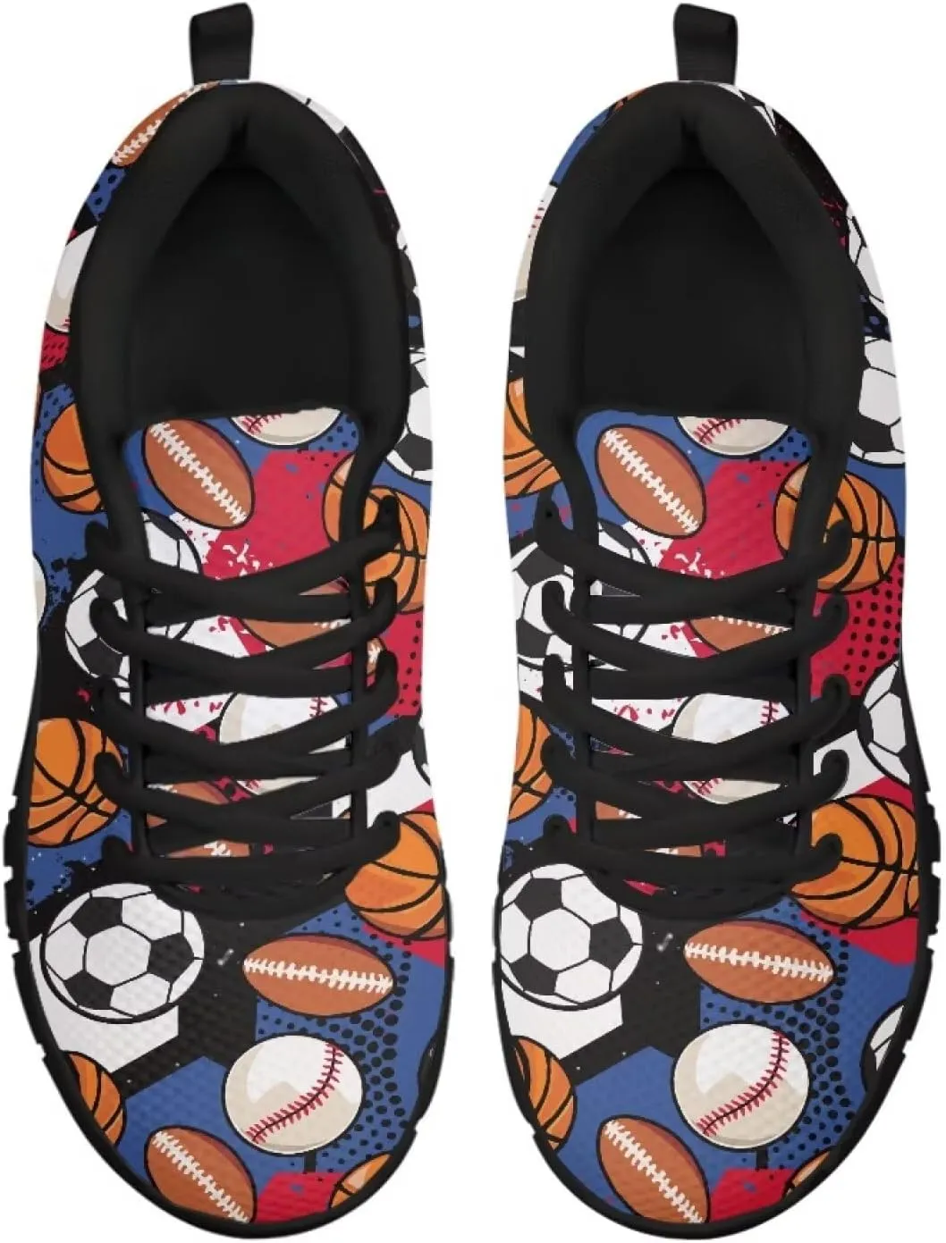 Gym Sports Athletic Trail Sneakers Comfort Go Easy Walking Lace-up Footwear