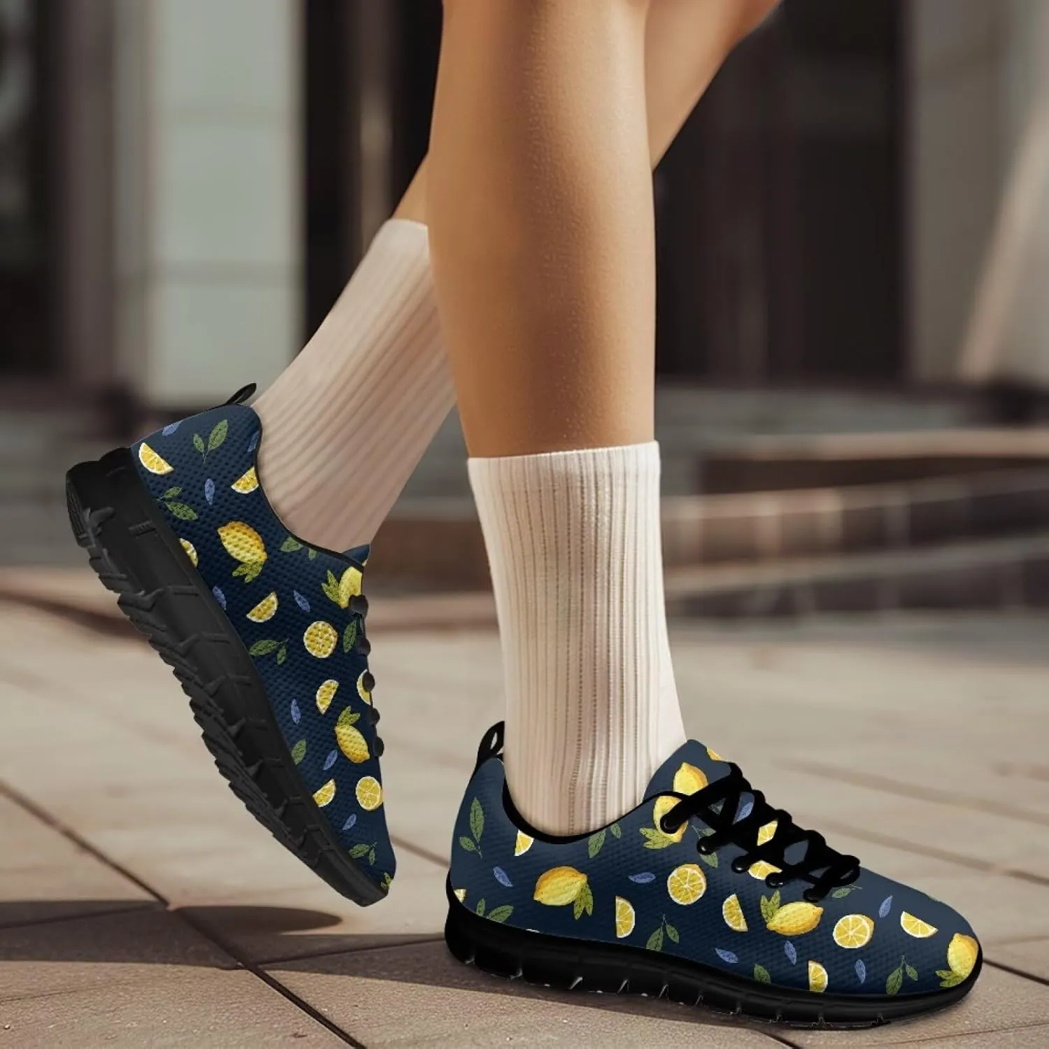 Gym Sports Athletic Trail Sneakers Comfort Go Easy Walking Lace-up Footwear