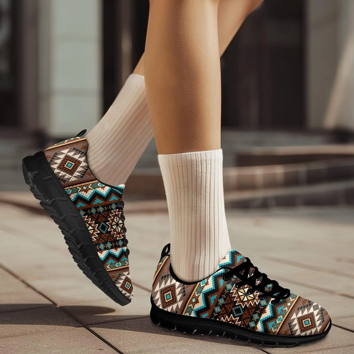 Gym Sports Athletic Trail Sneakers Comfort Go Easy Walking Lace-up Footwear