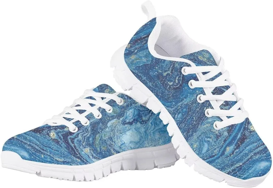 Hawapod Kids Running Shoes Boys Girls Lightweight Breathable Easy Walk Tennis Sneakers