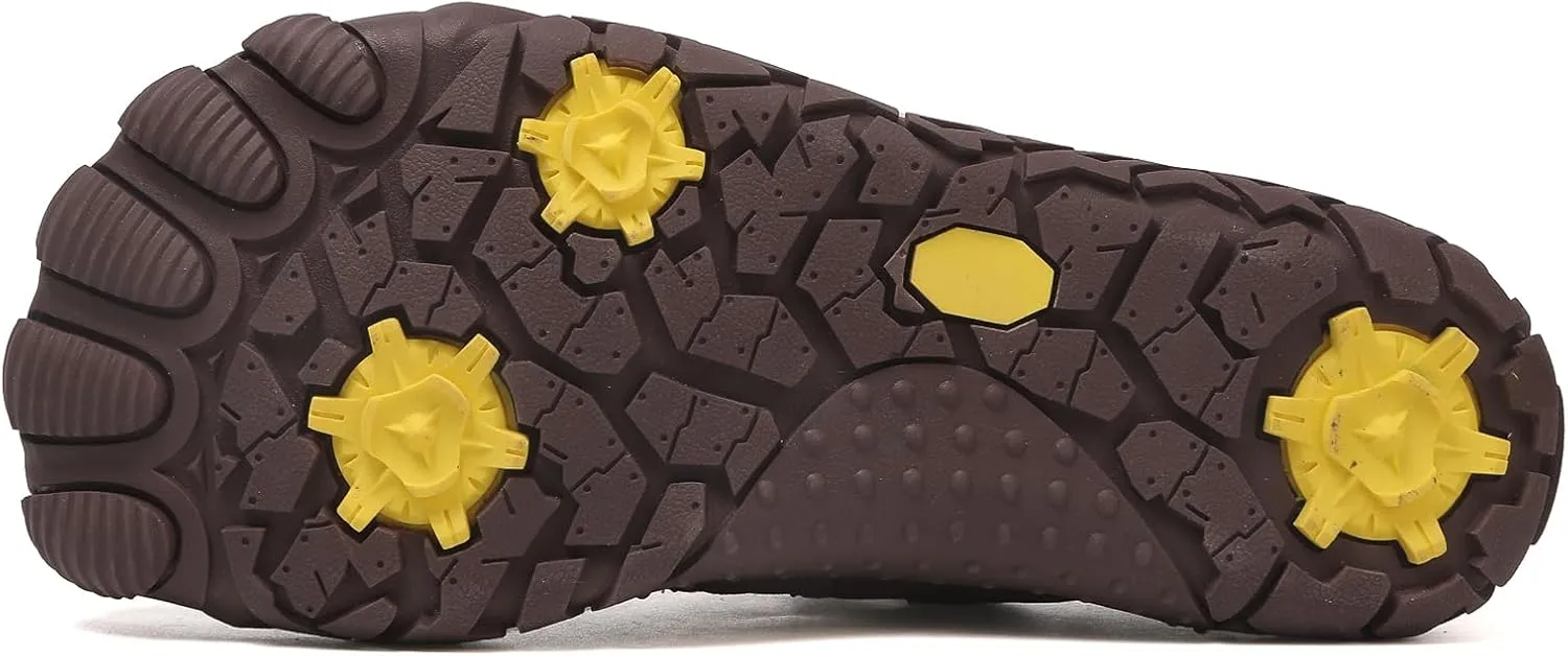 Hike Barefoot Shoes for Women Men, Breathable & Non-Slip Athletic Footwear, Wide Toe Water Shoes