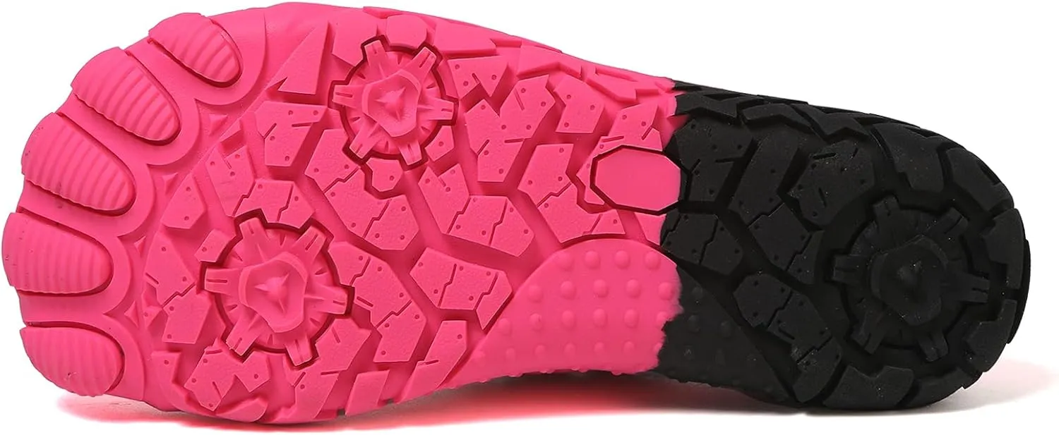 Hike Barefoot Shoes for Women Men, Breathable & Non-Slip Athletic Footwear, Wide Toe Water Shoes