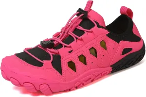 Hike Barefoot Shoes for Women Men, Breathable & Non-Slip Athletic Footwear, Wide Toe Water Shoes