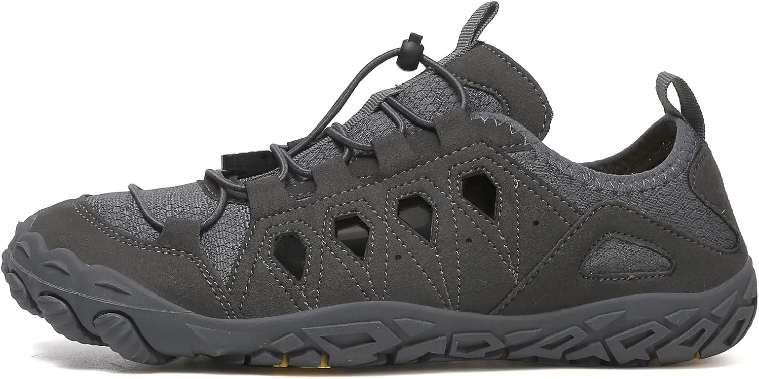 Hike Barefoot Shoes for Women Men, Breathable & Non-Slip Athletic Footwear, Wide Toe Water Shoes