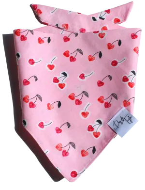 I Cherry-ish You Dog Bandana
