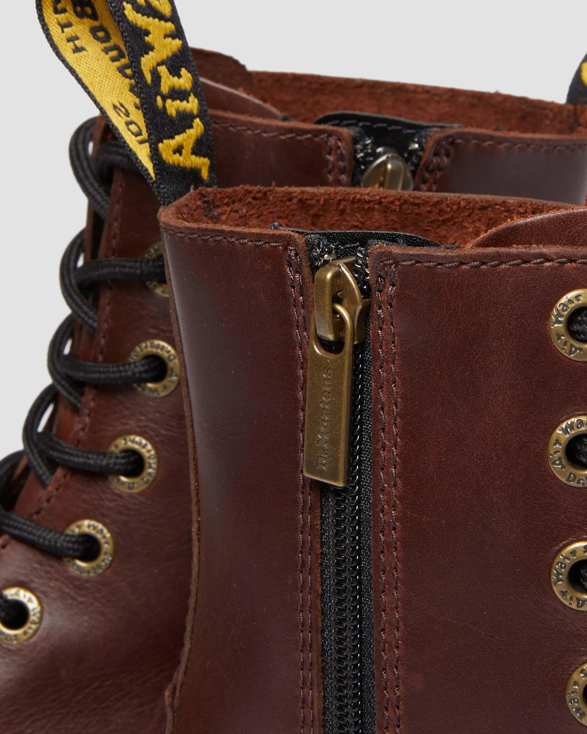 Jadon Leather Platform Boots Dr. Martens