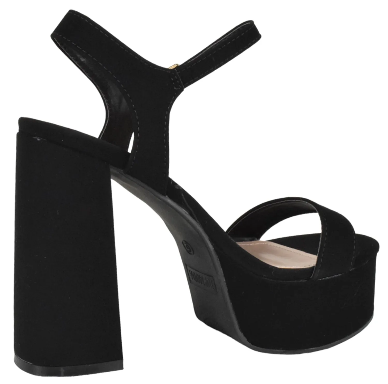 JASMINE-1 Black Nubuck Top Moda