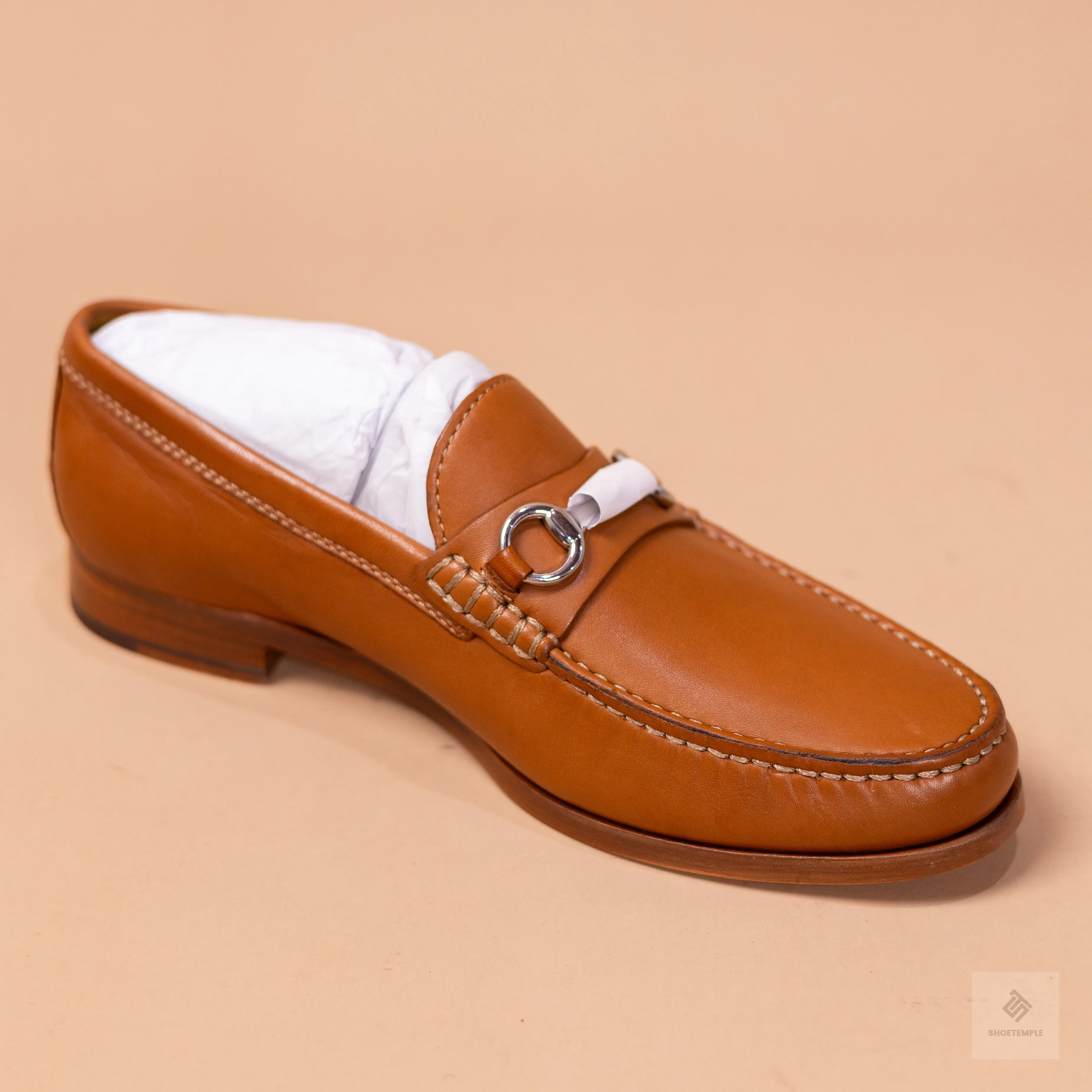 Johnston And Murphy Bit Loafer - Brown