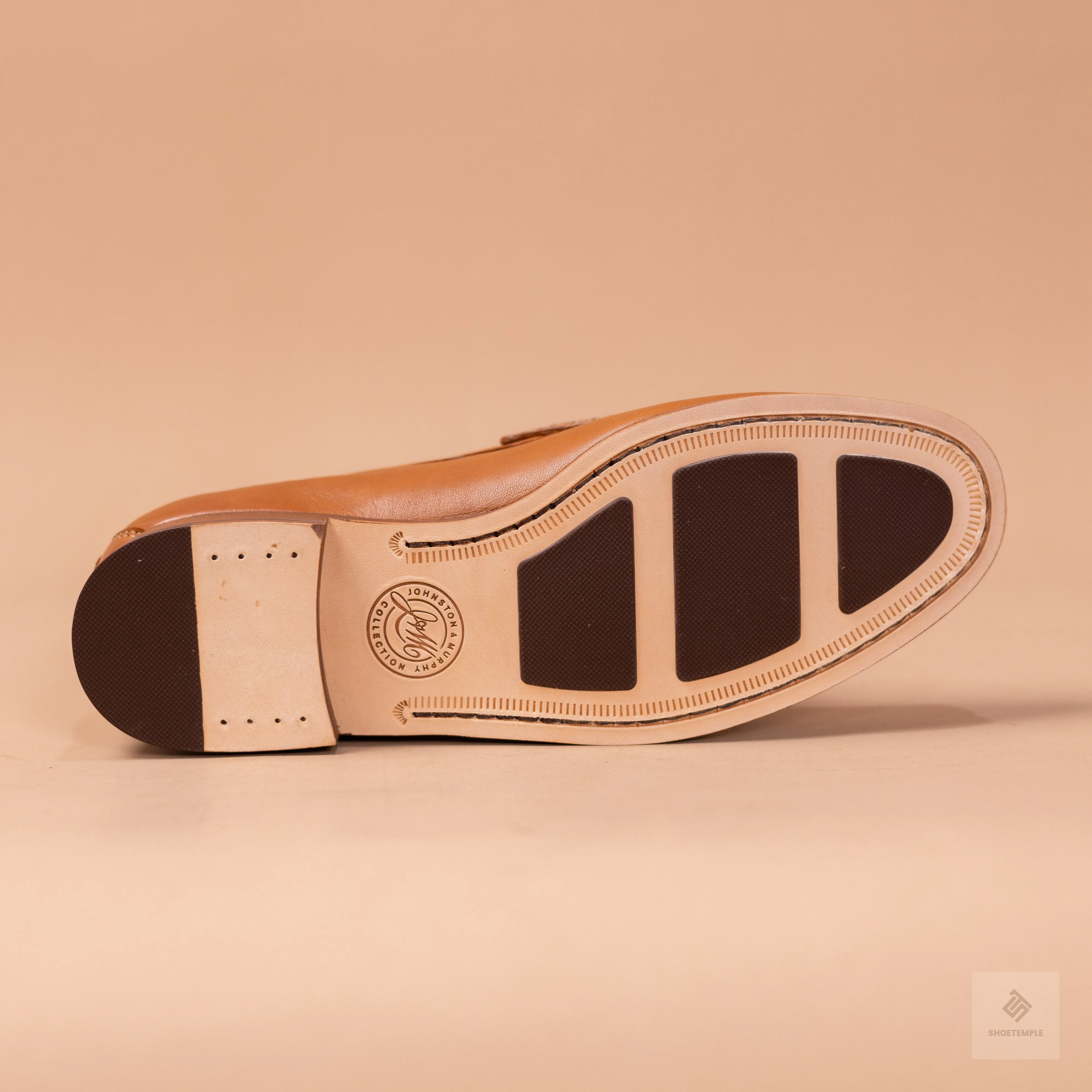 Johnston And Murphy Bit Loafer - Brown