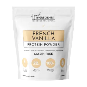 Just Ingredients French Vanilla Protein Powder