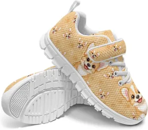 Little Girls Shoes Hook and Loop Fasteners Tennis Shoes Non Slip Athletic Sneakers