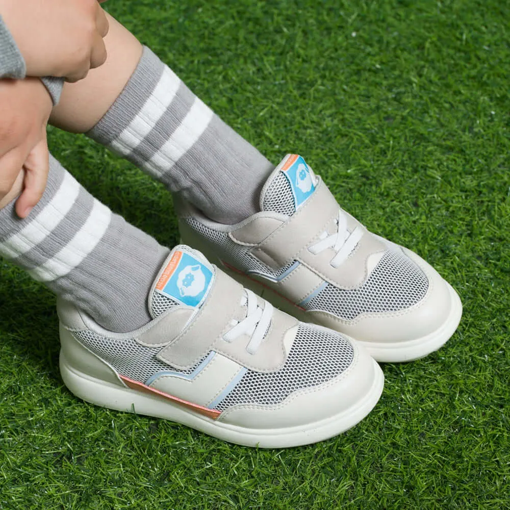 Lollipop Easy Breath Kids Grey Sneakers