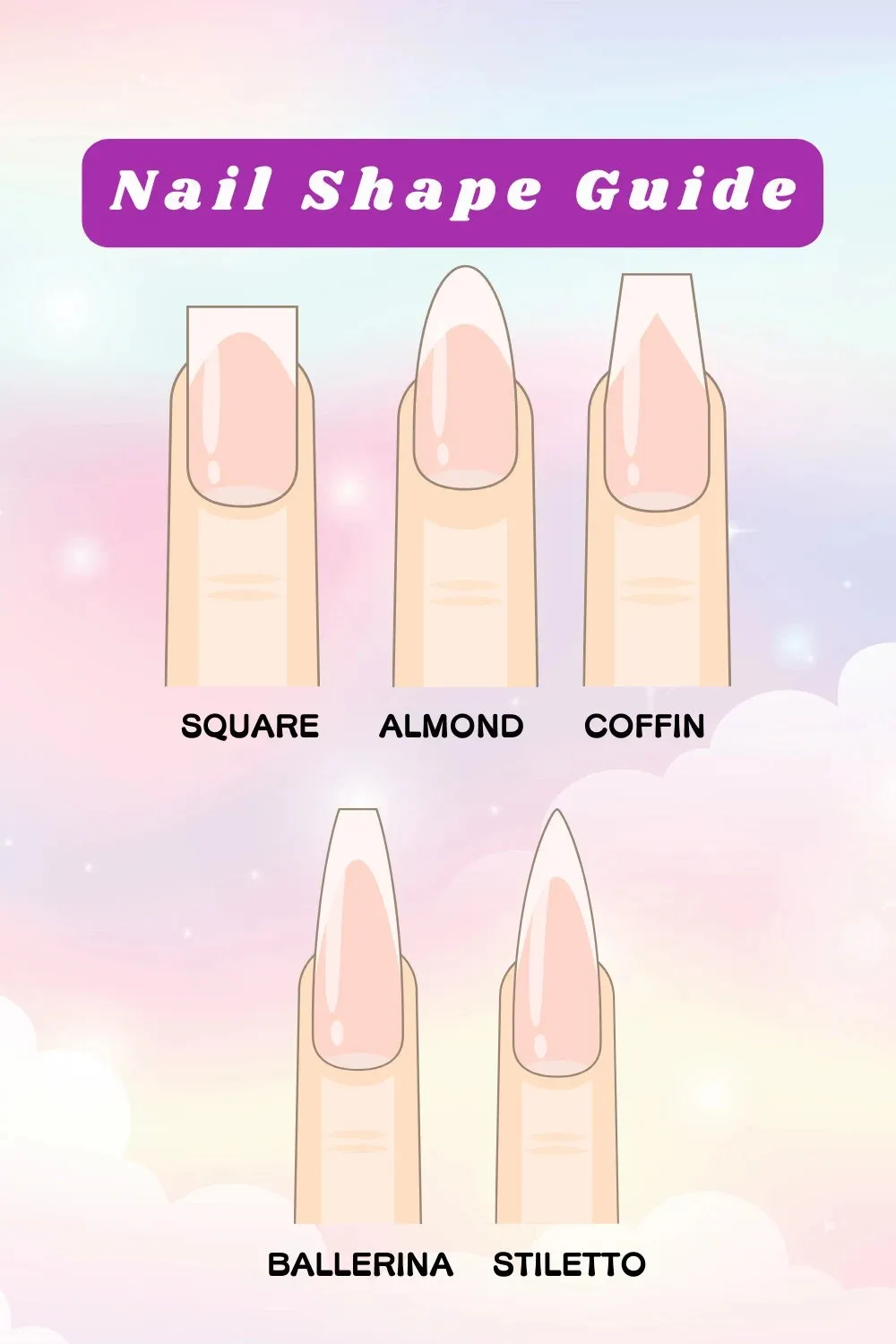 Lucky Scoop Press On Nail Bundle - 20 Piece Press On Nail Set