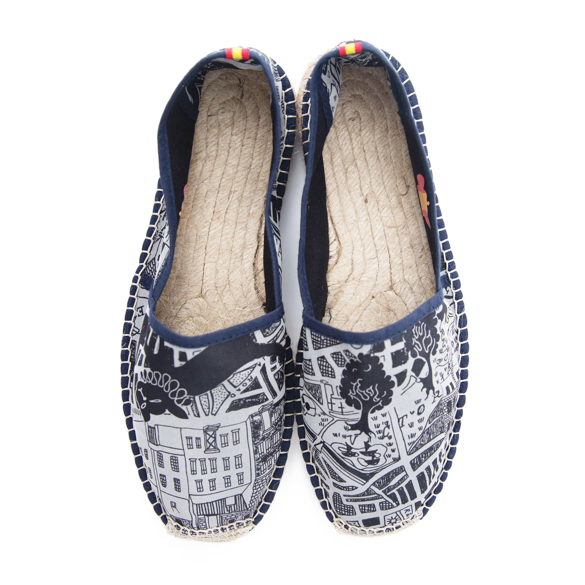 MARTIN Black Classic Espadrilles