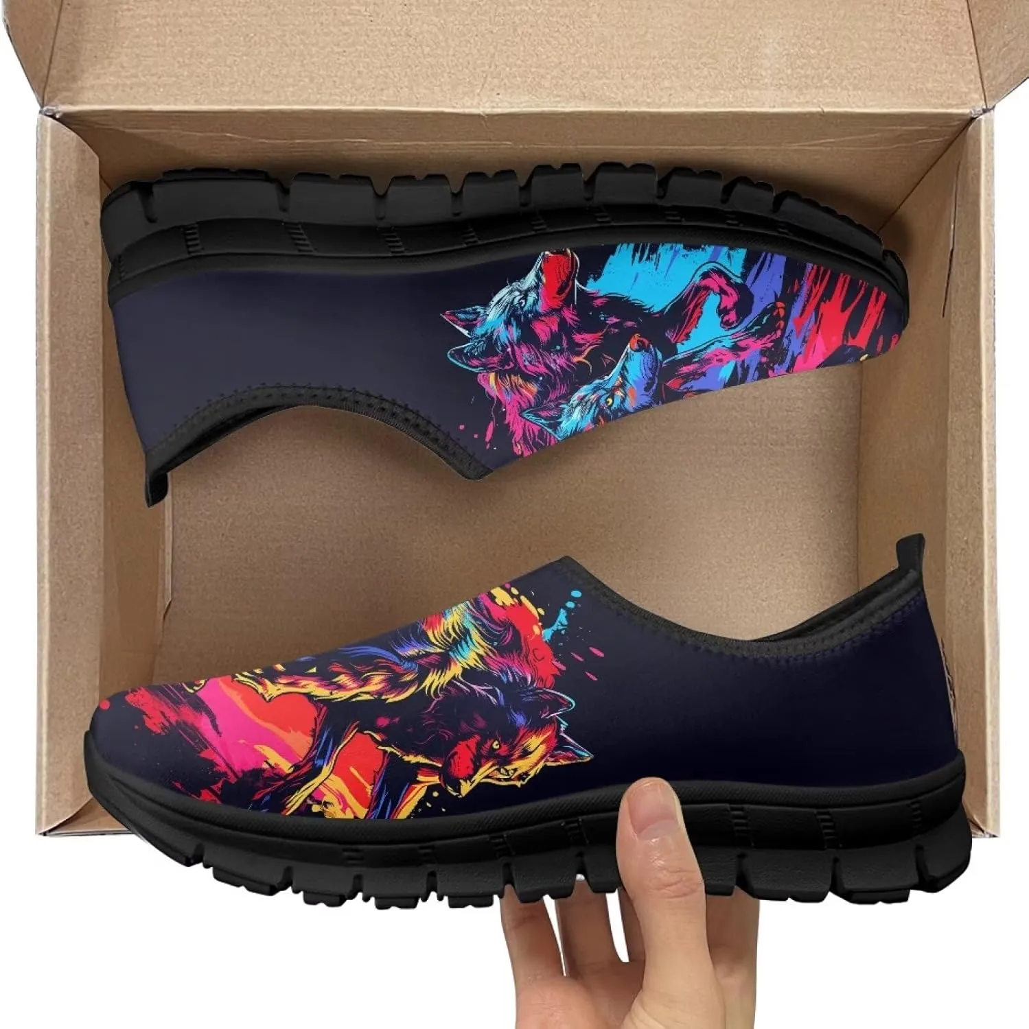 Men's Fashion Sneakers Non Slip Comfortable Athletic Shoes with Comfortable Insole Exercise Walking Shoes