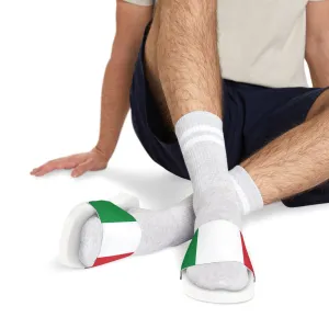 Men's Removable-Strap Sandals with Italian Colors - Comfortable Summer Footwear italian